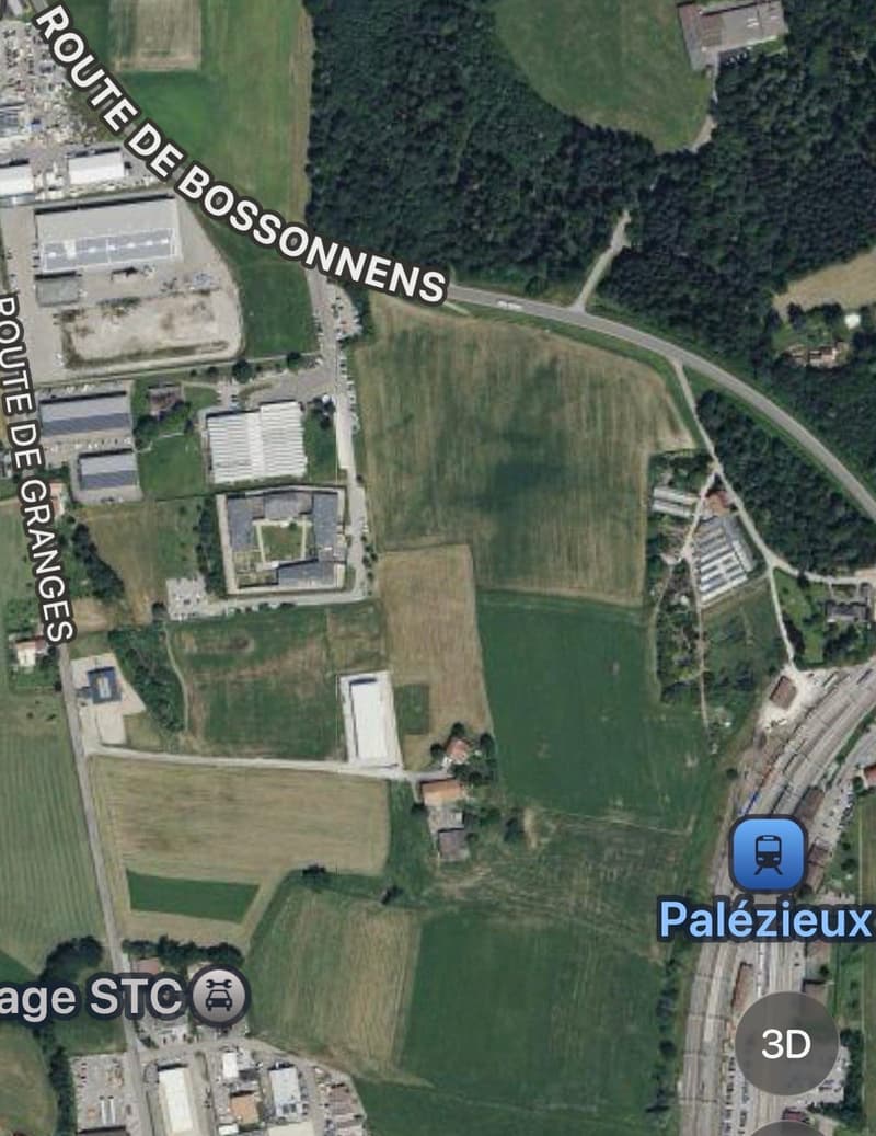 Deux parcelles industrielles adjacentes 4000 m2 et 6000 m2 à Palézieux (4)
