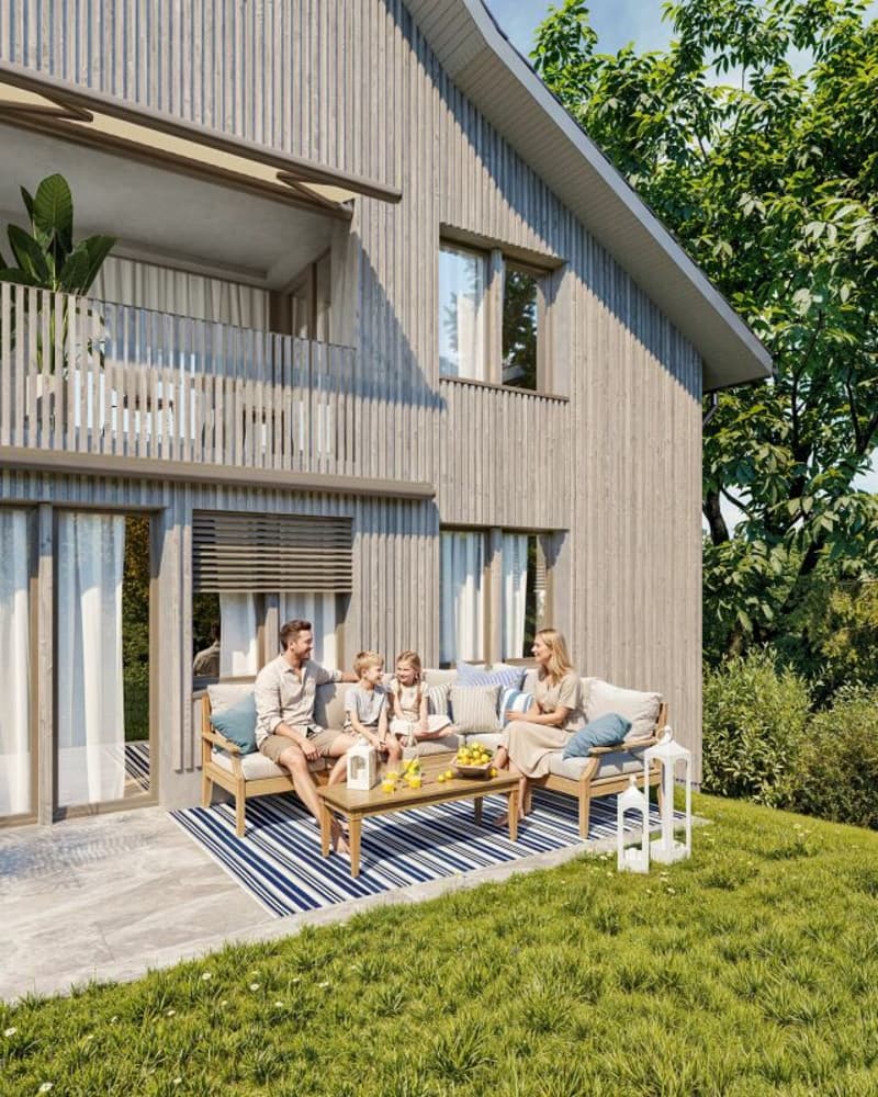 Stilvolle 2.5-Zimmer-Neubauwohnung mitten im Grünen (5)