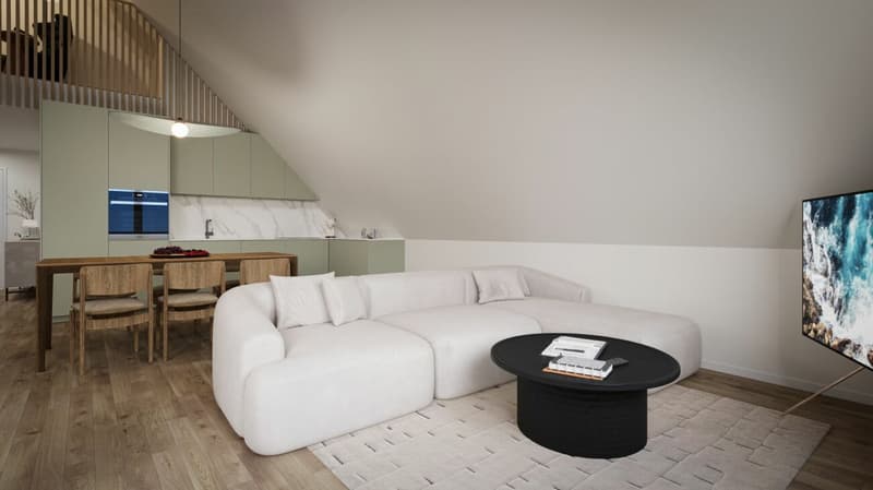 Exklusive Dachwohnung umgeben von Natur (2)