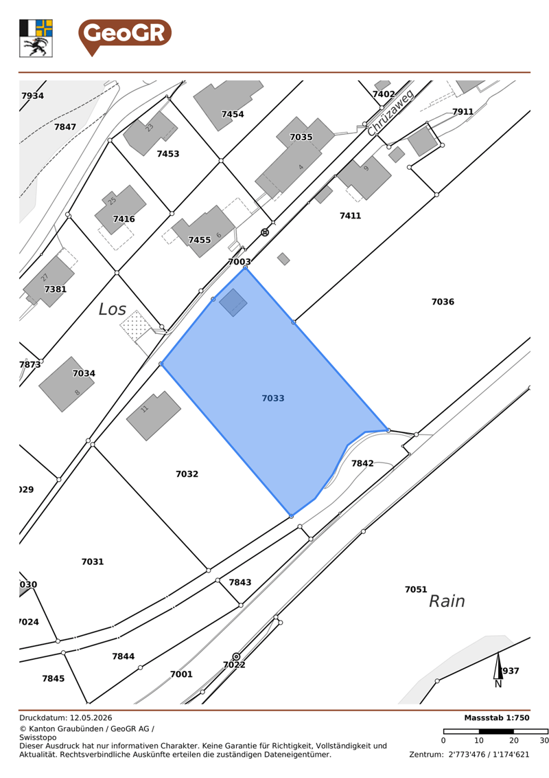 Sunny building land plot with unobstructable view (6)