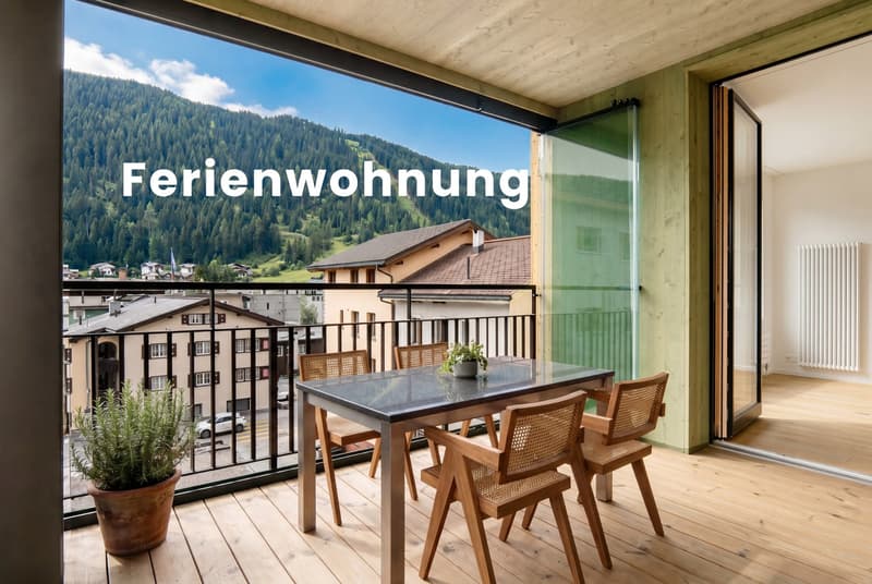 Neubau-Ferienwohnung mit toller Aussicht (1)