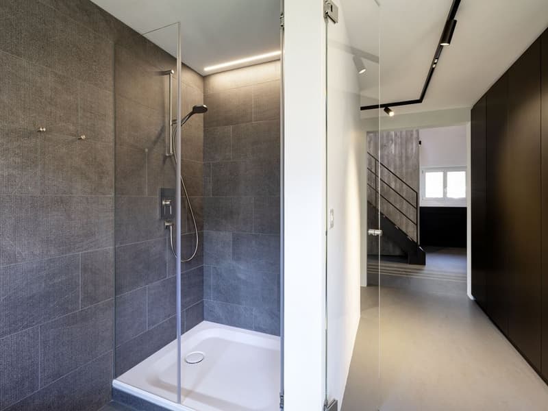 Dusche/WC im unteren Geschoss
