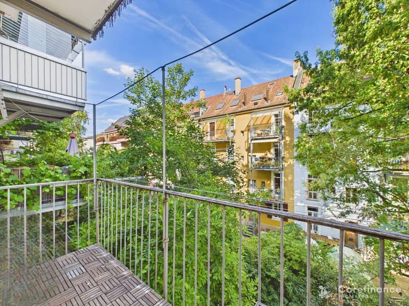 Charme du vieux bâtiment et qualité de vie dans le quartier calme et familial d'Iselin (11)