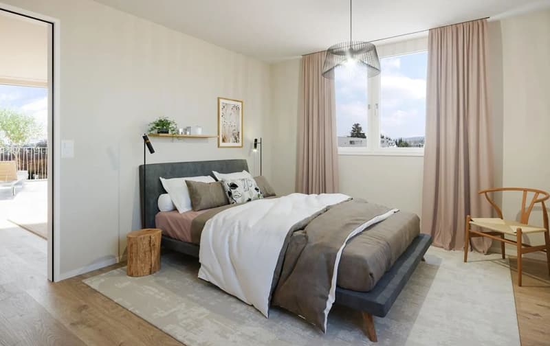 Modern 3.5 room apartment (2)