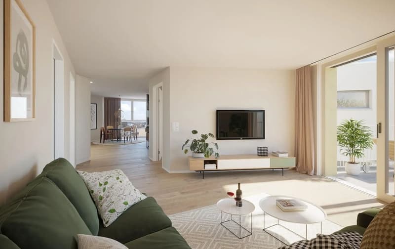 Modern 3.5 room apartment (1)