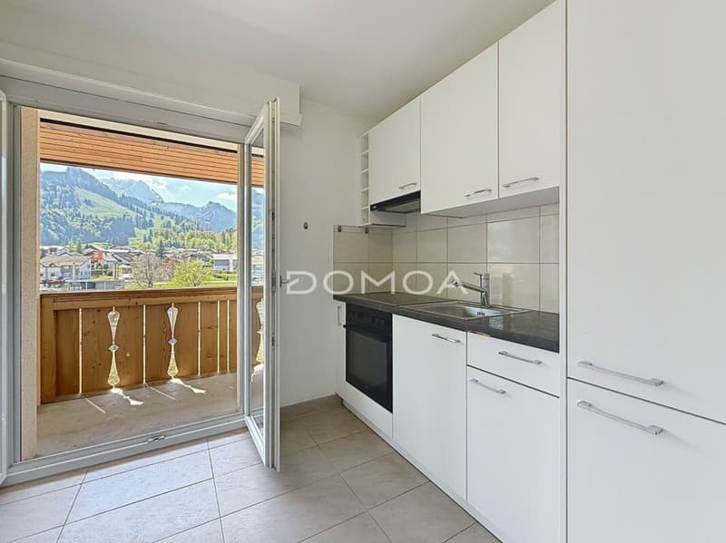 Renovated apartment with view of Moléson (3)