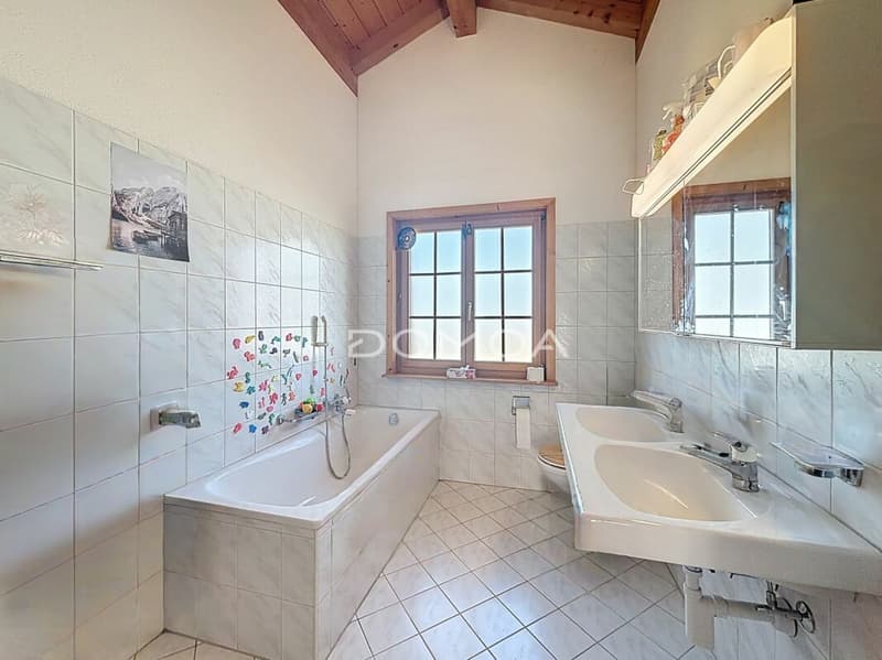 Authentic chalet with unobstructed view and large plot (8)