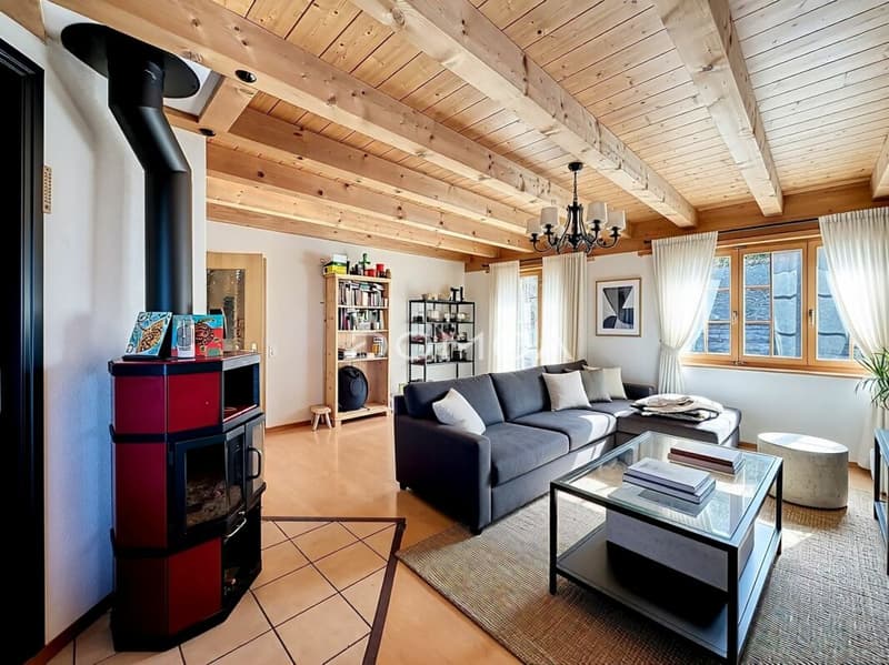 Authentic chalet with unobstructed view and large plot (2)