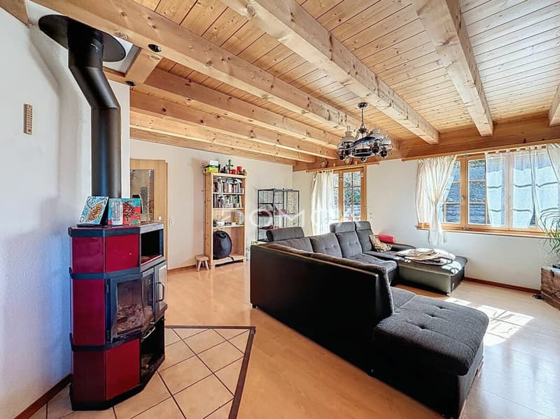 Authentic chalet with unobstructed view and large plot (2)