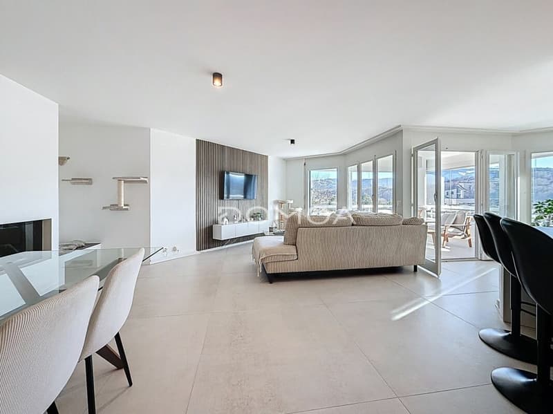 Attic 4.5 rooms renovated with large terrace - Brightness, character and comfort! (3)