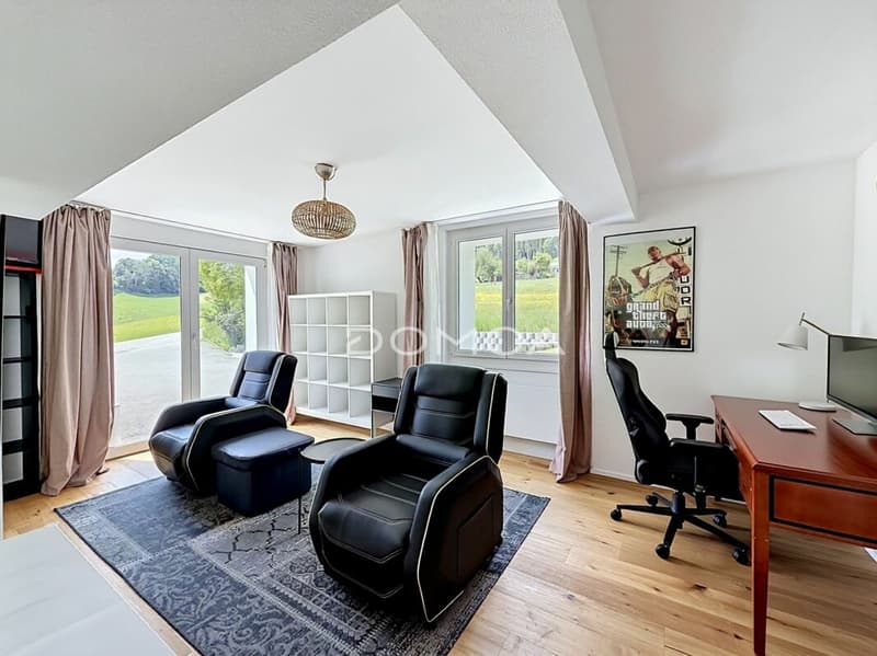 5.5-room apartment renovated with immediate return - Upper ground floor (5)