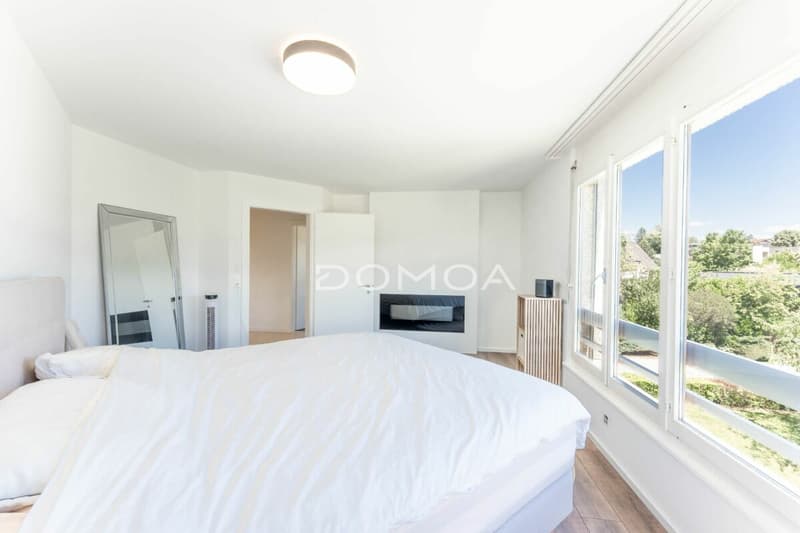 Mansarda 4,5 locali ristrutturata con grande terrazza - Luminosità, fascino e comfort! (6)