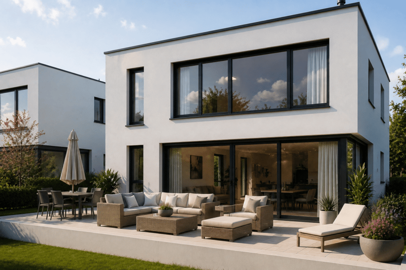 Dernière villa avec jardin de 4,5 pièces, cadre verdoyant et prestations haut de gamme ! (1)