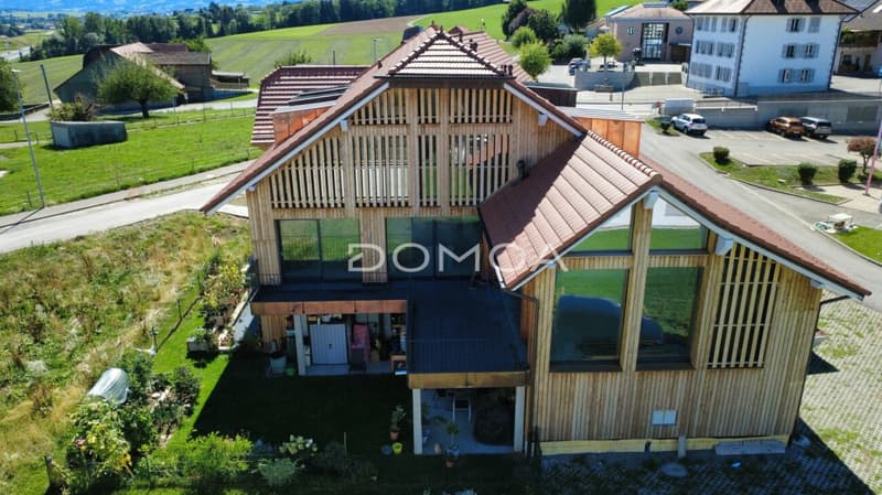Exceptionnel triplex de 6,5 pièces au coeur d'une ferme rénovée (2)
