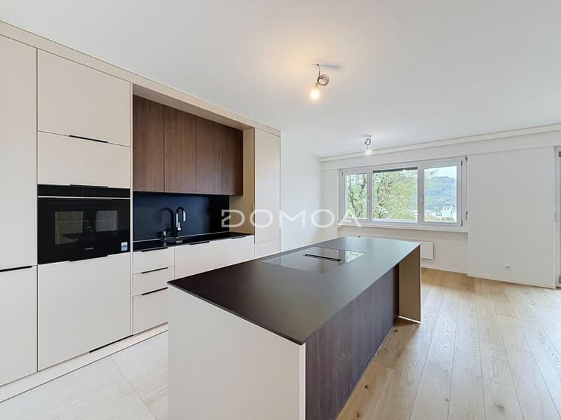Appartement 3,5 pièces rénové, lumineux avec balcon et piscine (6)
