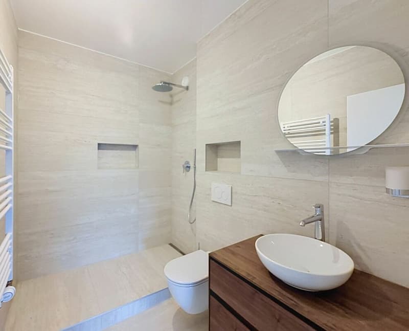 Appartement 3,5 pièces rénové, lumineux avec balcon et piscine (10)