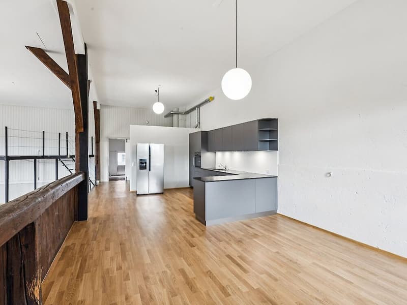 Unique loft in the former Sternen restaurant in Fräschels (13)