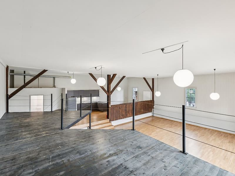 Unique loft in the former Sternen restaurant in Fräschels (10)
