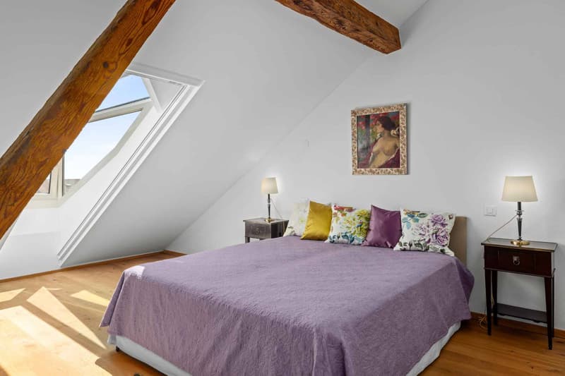 Chambre à coucher parentale en suite