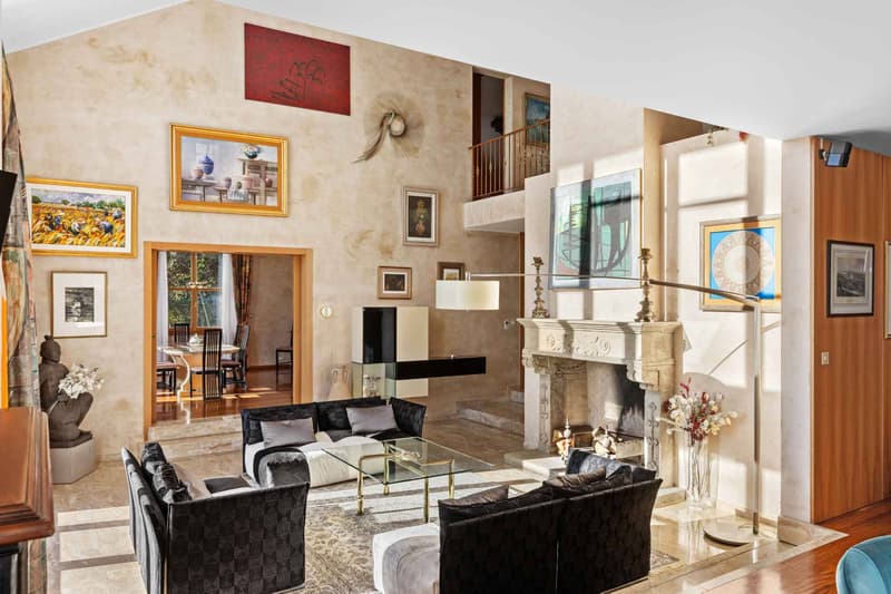 Villa elegante con panorama sul Lago di Ginevra e le Alpi (10)