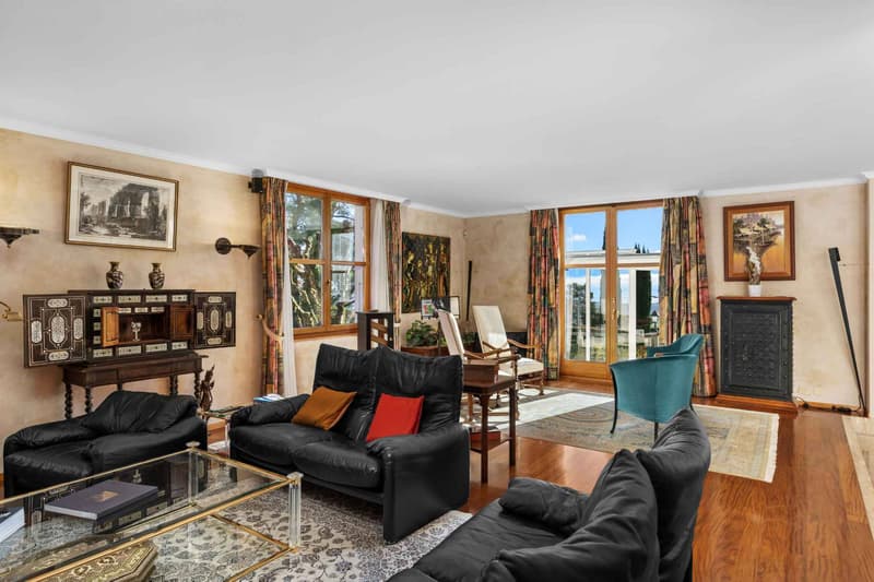 Villa elegante con panorama sul Lago di Ginevra e le Alpi (11)