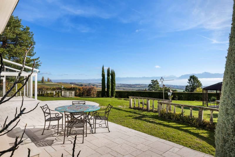 Villa elegante con panorama sul Lago di Ginevra e le Alpi (5)