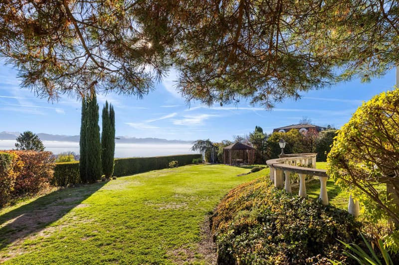 Villa elegante con panorama sul Lago di Ginevra e le Alpi (7)