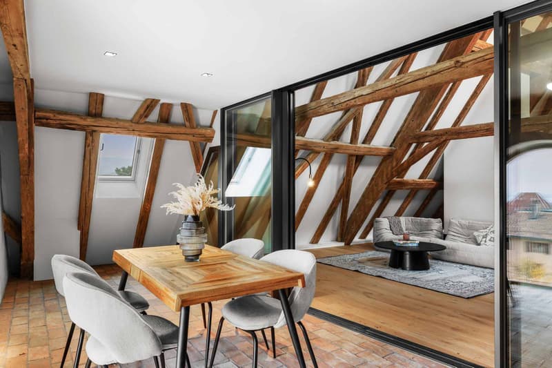 Exceptional penthouse with breathtaking views of Lake Geneva (12)