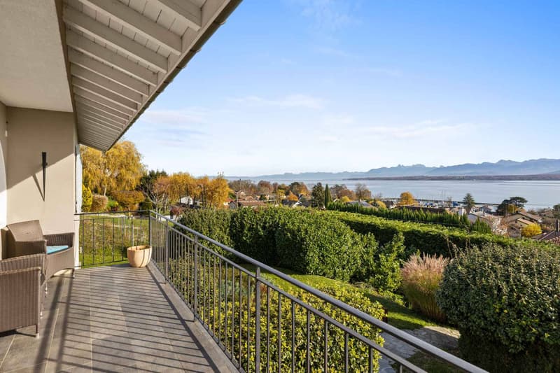 Detached villa with panoramic views of the lake and the Alps (13)