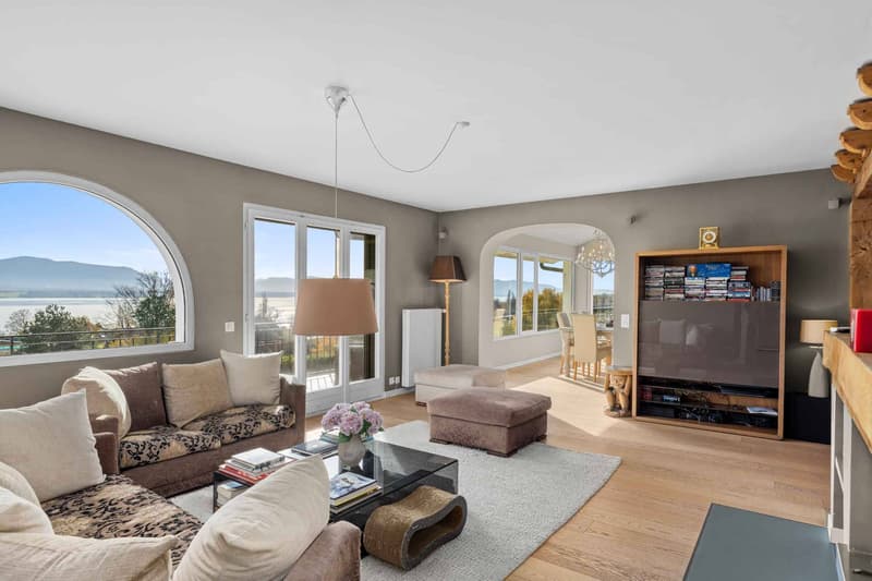 Detached villa with panoramic views of the lake and the Alps (6)