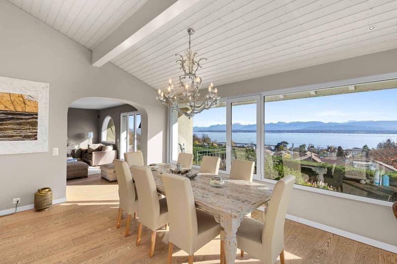 Detached villa with panoramic views of the lake and the Alps (8)