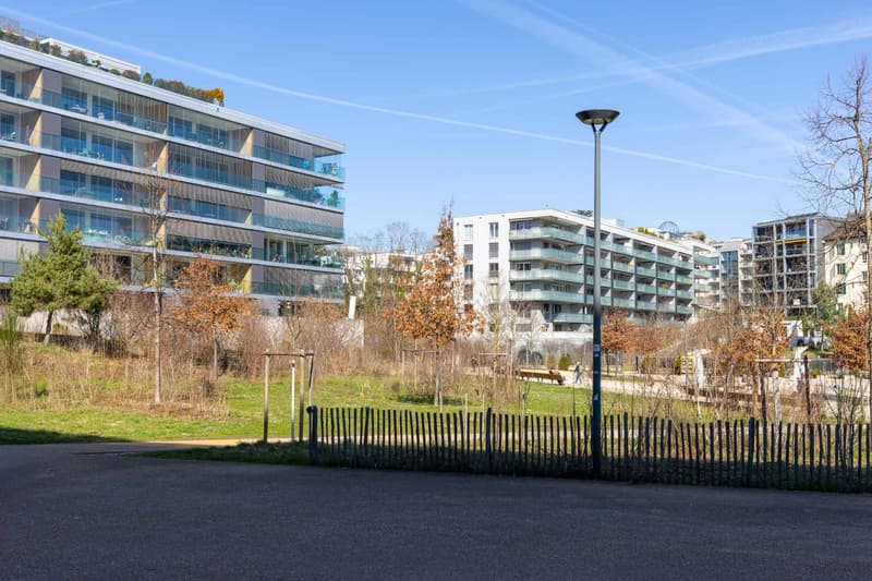 Appartamento luminoso di 4,5 locali con grande loggia nel centro di Nyon (10)