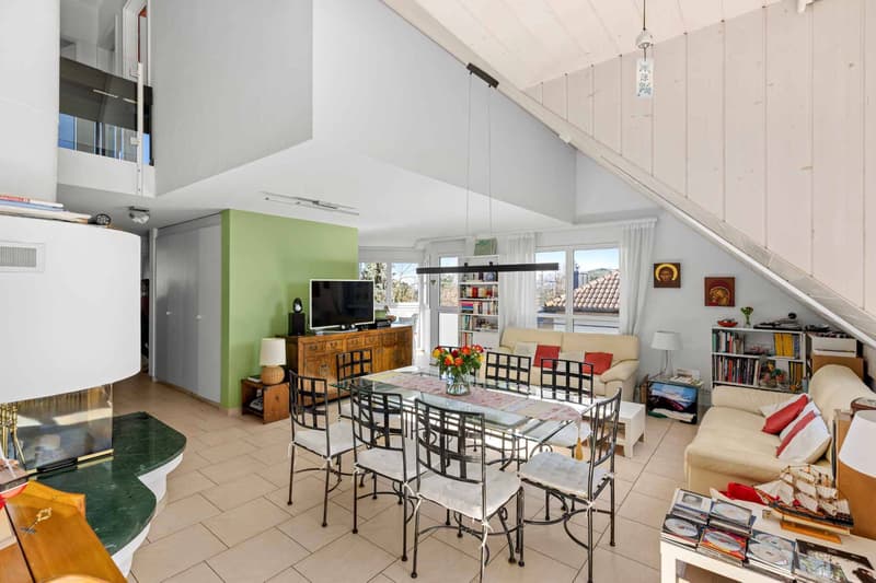 Beautiful family-friendly and bright apartment in the center of Gland with 4 bedrooms (4)