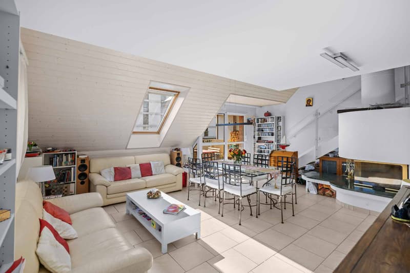 Beautiful family-friendly and bright apartment in the center of Gland with 4 bedrooms (6)
