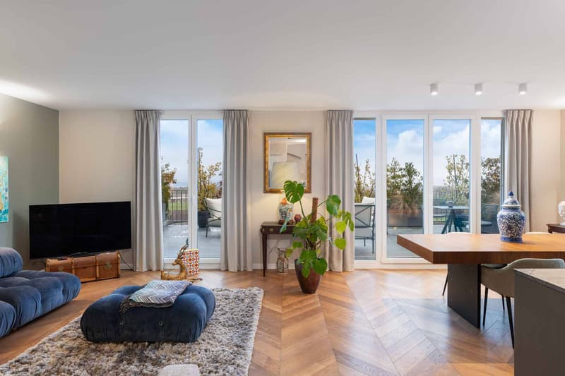 Au coeur de La Côte - Duplex d'exception avec vue sur le lac (4)