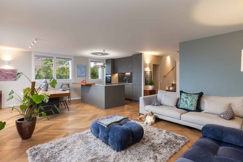 Au coeur de La Côte - Duplex d'exception avec vue sur le lac (3)