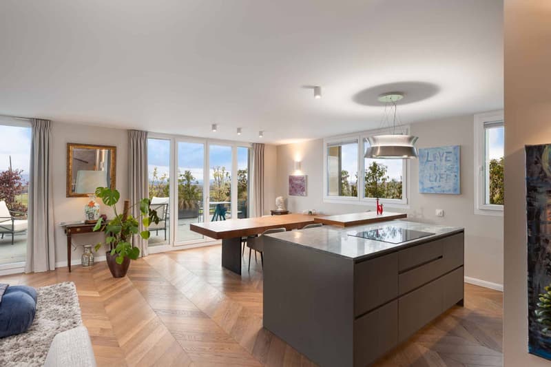Au coeur de La Côte - Duplex d'exception avec vue sur le lac (5)