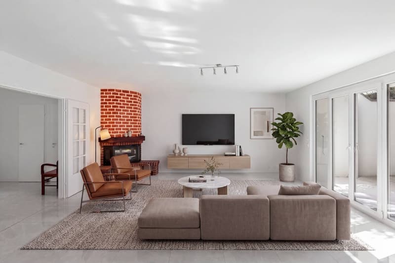 Elégante villa rénovée avec grand jardin à l'abri des regards et studio privé à Commugny (4)