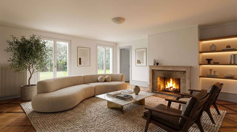 Lausanne: Renovated Family Home with Exceptional Garden (1)