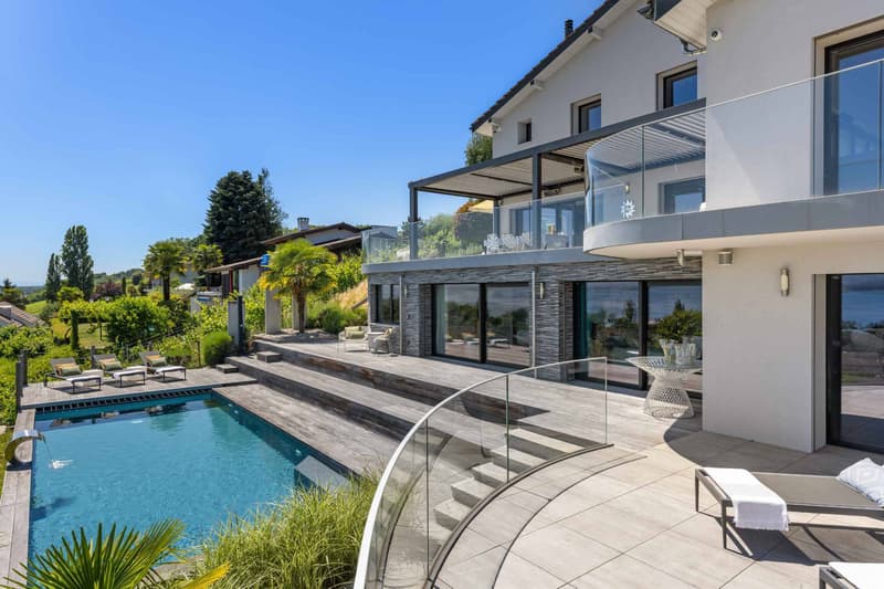 Villa d'exception avec vue spectaculaire sur le Léman (11)