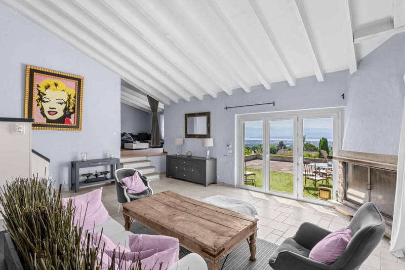 Villa avec vue panoramique sur le lac Léman et le Mont-Blanc (3)