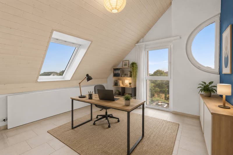 Duplex in attico nel centro di Gland - ideale per la vita di famiglia (8)