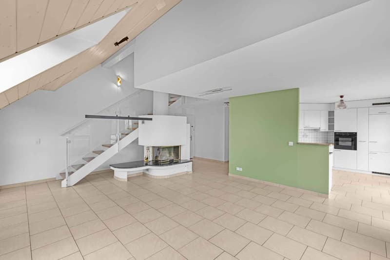 Duplex in attico nel centro di Gland - ideale per la vita di famiglia (3)