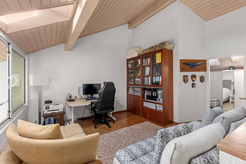 Duplex rénové face aux champs à Chancy (6)