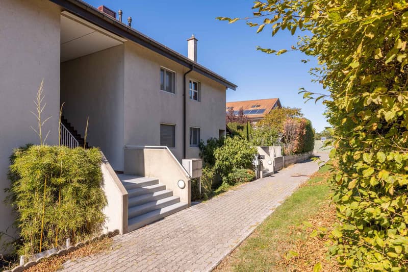 Duplex rénové face aux champs à Chancy (11)
