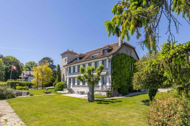 Domaine d'exception au bord du lac Port privé & vue panoramique (5)