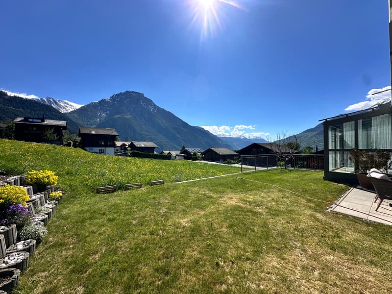 Appartement lumineux 5 pièces avec vue sur les montagnes à Ried-Brig (2)