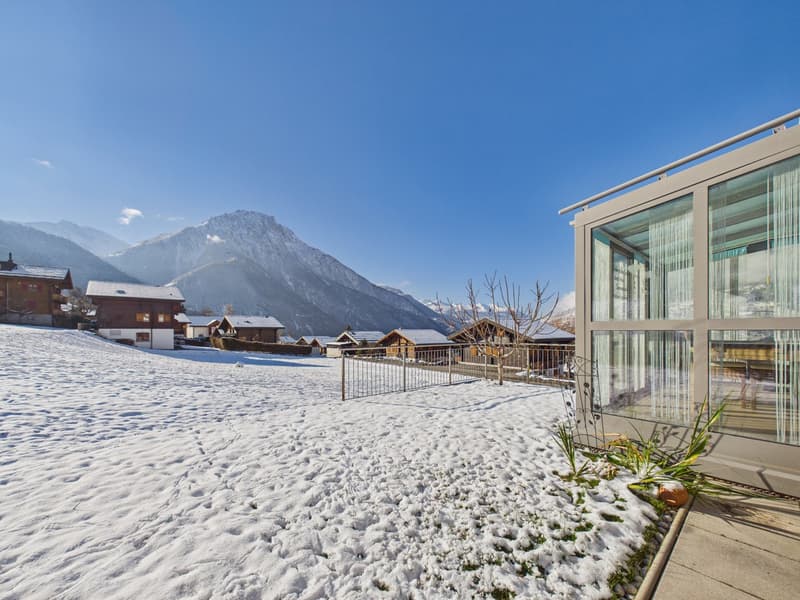 Appartement lumineux 5 pièces avec vue sur les montagnes à Ried-Brig (11)