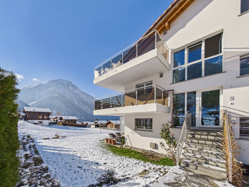 Appartement lumineux 5 pièces avec vue sur les montagnes à Ried-Brig (12)