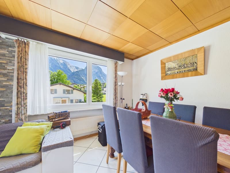 Appartement familial de 4,5 pièces avec balcon et vue imprenable à Susten (4)